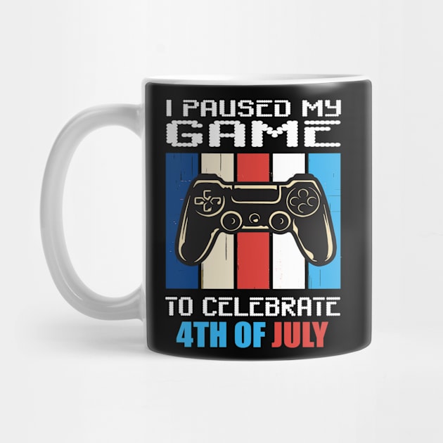 I paused my game to celebrate 4th of July by Prints by Hitz